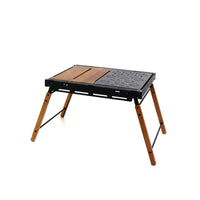 Folding IGT Table Foldable IGT Table Furniture Slimline Textured for Campers, Camping, Backyard