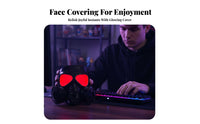 Gaming Inspired illuminated costume accessory Realistic Look costume accessory Post-Apocalyptic Theme Costume Accessory Adjustable Straps for Children, Cosplayers, Party Goers, Cosplay gatherings, Halloween, Themed Photoshoots, Stage Performances