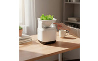 Removes Odors Small Negative Ion Air Cleaner Compact Design Mini Air Purifier Portable for Smokers, Office Workers, Bedroom