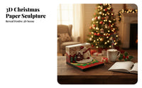Creative Gift Tear-Away 3D Notepad Multifunctional Paper Sculpture Notepad With LED Light for Students, Adults, Study Room, School, Home