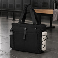 Badminton Racket Bag Multi-Compartment Tennis Racket Bag Lightweight Handheld Tote for Travel, Outdoor