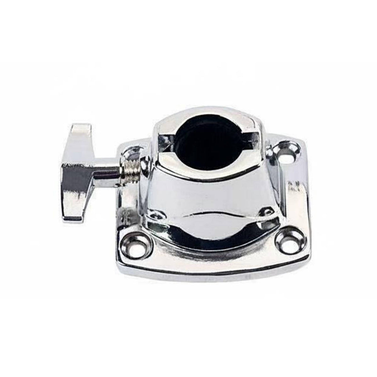 Easy to Install Drum Lug Mount Sturdy Metal Drum Clamp Chrome Finish Shell Mount Bracket Stable Grip