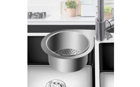 Easy to Clean Hanging Sink Strainer Basket Space Saving Swan Sink Drainer Rapid Draining