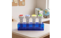 4 Pieces Flashlight with Color Portable Handheld Torch for Kids, Classroom, Kindergarten