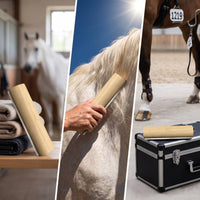 Horse Shedding Tool Professional Shedding Blade with Wooden Handle Easy to Clean