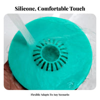 Anti-Odor Silic Single Drain Stopper Wide Application Press Type Drain Plug Easy to Clean for Renters, Families, Bathroom, Kitchen