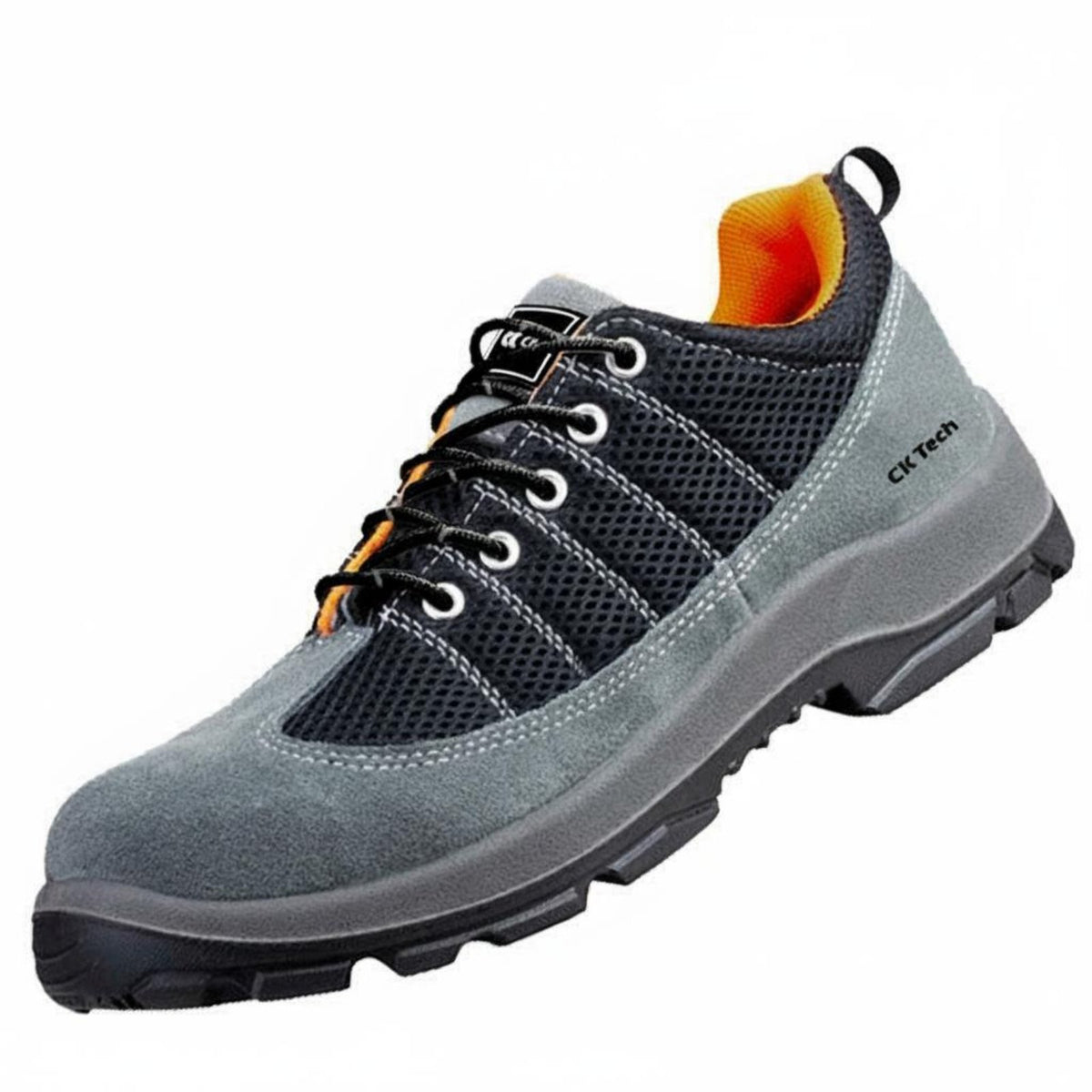 Steel Toe Work Shoes Wear-Resistant for Factories, Construction Workers