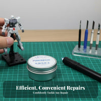 50 G Sandable and Paintable Light Curing Putty Moldable Curing Putty Easy to Shape Model Filler High Hardness for Modelers, Hobbyists, Crafters