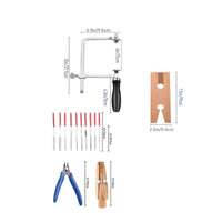 DIY Jewelry Making Kit Multi-Function Craft Tool Set with Band Sizer Handheld Tools Manual for Beginners