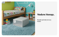 Under-Bed Wheeled container Stackable Storage Container complimentary for Students, Parents