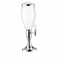 Freestanding Keg Beer Dispenser with Weighted Base Barrel-Shaped Keg Beer Dispenser Frothy Sturdy for Parties