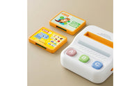 Tabletop Interactive Learning Toy with Cards Easy to Use Card Reading Toy Lightweight Desktop Learning Machine Screenwithout a Screen for Preschoolers