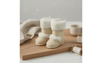 1/6 Scale Snow Boots Handmade Doll Footwear for Collectors, Hobbyists