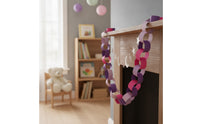 100 Pieces Paper Chain Kit DIY Paper Chain Strips Garland Strips with Glue Stick Pre-Cut Craft Supply Colorful for Children