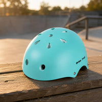 Children's Skating Helmet Rounded Children's Bike Helmet Impact-Absorbing Headgear for Bicycling