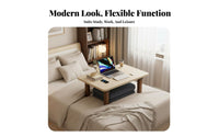 Space-Saving Foldable Lap Desk Multi-Functional Foldable Laptop Table Erand usenomic Design Bed Tray No Assembly Required for distance Workers, everyday Users, Dorm Room, Bedroom, Bay casement, Couch