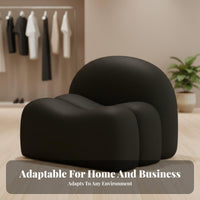 Wavy Couch French Retro aesthetic configurable cumulus Lounger Wave Design Sofa for Apartment Dwellers, Families, Reception Area, Hotel Lobby, Home recreation