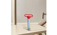 T-Handle Quick Release Pin Galvanized T-Handle Pin with Retaining Securing Ringlet Portable for Squat Racks