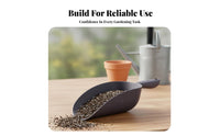 Rust-Proof Plastic Scoop Lightweight Plastic Garden Shovel Long-Lasting for Ice Removal, Balcony