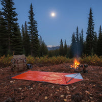 Heat Retention Thermal Rescue Bag Tear Resistant Emergency Bivy Bag Reusable Emergency Bivy Sack Lightweight for Camping, Hiking
