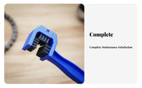 3 Pieces Cycle Chain Cleaner Easy To Clean Cycle Chain Washer Reusable