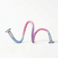 Bird Perch with Suction Cups Rainbow Window Bird Perch for Parrots