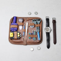 Watch Repair Tool Kit Multi-Functional Watchmaker Tool Set Multifunctional Watch Case Opener Kit for DIY Enthusiasts, Hobbyists