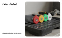 4 Pieces Multiple Degrees Pressure Washer Nozzle Tips Rust and Quick Connect Spray Nozzles Long-Lasting Construction