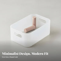 Lidless Makeup organizer Minimalist Design Organizer Tray multi-purpose Use for Students