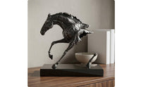 Leaping Horse Statue Modern Art Figure Decorative House Decoration for Office