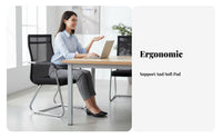 Breathable spine supportrest Highspine support Mesh Chair Ergonomic Design Office Furniture rotate Function Computer Seat Wheeled Base for Remote Workers, Students, Adults, Conference Room, Workstation