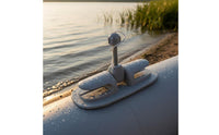 2 Pieces Rotating Paddle Lock Holder Secure Hold Boat Paddle Bracket Easy to Install Oar Holder Quick Release for Small Boat Users