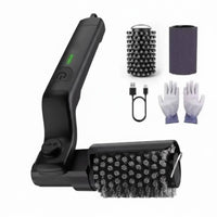 Electric Grill Brush Portable BBQ Cleaning Brush Heat Resistant for Outdoor, Backyard