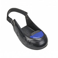 Raised Toe Cap Strap-Fastened Shoe Cover Enclosed Construction Exposed-heelHeel Shoe Cover Embossed Footwear Protection Textured
