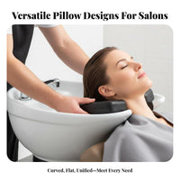 Ergonomic Design Shampoo Bowl Neck Rest Soft and Comfortable Salon Sink Neck Cushion Waterproof for Barbers, Barbershop, Spas, Beauty School