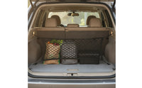 Double-Layer Cargo Net Universal Car Cargo Net Car Trunk Organizer with Mesh Flexible Heavy-Duty for Travelers, Road Trips