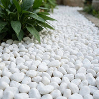 Garden Stepping Stones, 20 kg Bag 1-2 cm Irregular Stone, Landscaping Stepping Stones for Outdoor Walkway, Stone Pavers