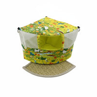 Cooling Design Summer Bird House Provides Security Hanging Bird Tent Easy to Hang Pet Supply Double Use for Cockatiels