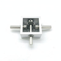 Right Angle Gearbox Lightweight Bevel Gear Unit Easy to Install Machine Part