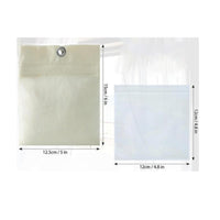 8 Pieces Curtain Weight Bags Self Closure Curtain Weight Bag Reusable