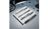 White Piano-Style Key Strip Replace Worn Keys White Gloss Keytops