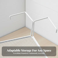 Triangular Corner organizer Space-Saving Desk Rack Modern Design for Cubicle