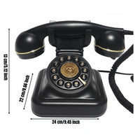 USB Data Transfer Rotary Design Voice Guestbook Easy To Use Retro Wedding Message Phone Audio Guest Book for Party