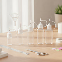 Needle Tip Glue Bottle Multipurpose Needle Tip Applicator Bottle Precision Applicator with Funnel Leak-Proof Reusable