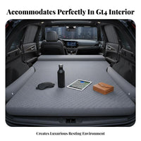 Easy To Inflate Car Air Mattress Portable Back Seat Sleeping Mattress Comfortable Car Travel Sleeping Pad Waterproof for Travelers, Road Trippers, Outdoor Enthusiasts, Long-Distance Driving, Camping