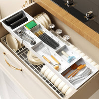 Expandable Drawer Organizer Extendable Drawer Organizer Sleek Adjustable Storage Tray for Office