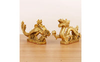 Dragon and Ornate Avian Figure Statue Dragon and Ornate Avian Figure Statues Traditional for Homeowners, Living Room, Entryway, Bookshelf