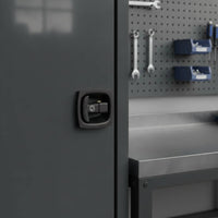 Flush Mount T Handle Lock Foldable T Handle Lock with Key Anti Break in Recessed Latch for Cabinet