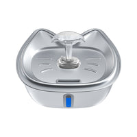 3L Large Capacity Cat Water Fountain LED Light Automatic Pet Water Fountain Silent Operation for Cats, Dogs