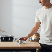 Easy to Install Drum Lug Mount Sturdy Metal Drum Clamp Chrome Finish Shell Mount Bracket Stable Grip